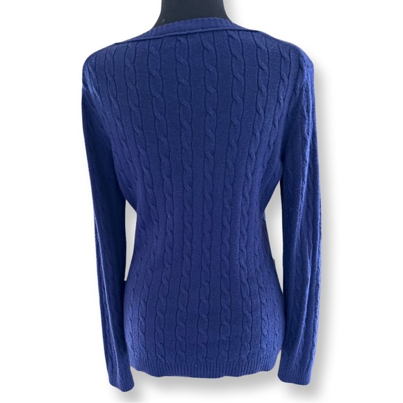 Ann Taylor Loft Blue Sweater - Picture 3 of 5